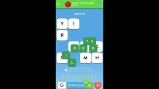 WordBrain 2 Back to School Event Day 3 September 4 2023 Answers, Solutions and Walkthrough