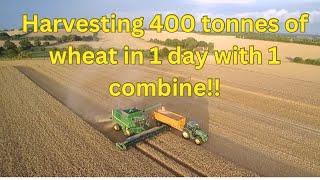 Harvest 2024! Episode #8 Harvesting 400 tonne of wheat in 1 day!