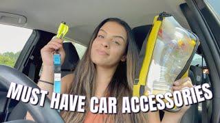 MUST HAVE CAR ACCESSORIES FOR SMALL CARS/ MOMS! | Amazon Car Organizer Finds |