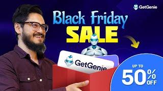 Biggest GetGenie Discounts Ever This Black Friday 2024!