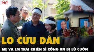 CHIẾN SĨ CÔNG AN lo cứu trợ nhân dân, khóc nghẹn khi nghe tin MẸ VÀ EM TRAI QUA ĐỜI vì lũ cuốn | PKT