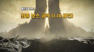 [엘든링DLC] 최종 보스 공략 (1.14 버전)