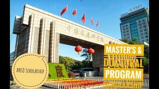 Apply For ANSO Scholarship In China