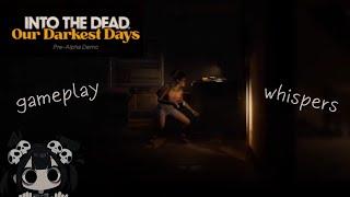 【ASMR】surviving a zombie apocalypse  whispers, keyboard  ˖     ๋ into the dead demo ˖