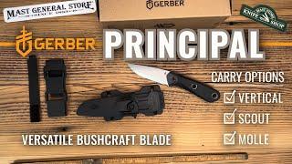 Gerber | Principle Fixed Blade | Versatile Carry System Built for the Outdoors