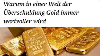 Eine Frage der Zeit!! Alle Länder sind Überschuldet, ist GOLD der Retter unserer Vermögen?