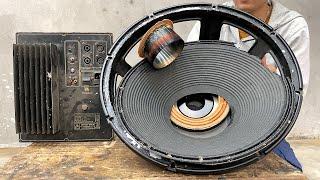 Restoration extremely high capacity subwoofer // Design the most professional speaker box