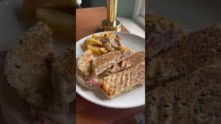 Lunchtime with fresh toasted sandwiches #sandwich #lunch #food #cooking