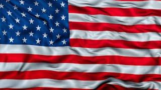 United States USA National Flag Waving USA Flag USA Flag Background Video