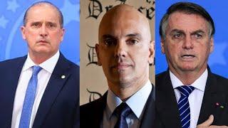 Onyx Lorenzoni detona Moraes e Agradece a Bolsonaro