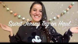 Disney Spirit Jersey Haul and Try on