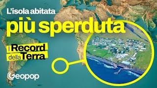 L'insediamento umano più isolato del mondo è su un'isola sperduta nell'Atlantico: Tristan da Cunha