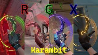 RGX Karambit Showcase (in-game) VALORANT