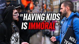 "Life Is SUFFERING" – Antinatalist Punk REJECTS Having Kids