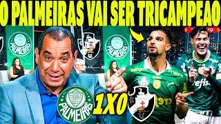 PÓS JOGO VASCO X PALMEIRAS! ''IMPRESSIONANTE É ISSO QUE IMAGINO O PALMEIRAS VAI SER TRICAMPEÃO NO..'