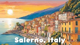 Salerno, Walking Tour Italy - 4K