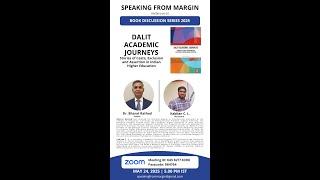 #bookdiscussion | Dalit Academic Journeys | Dr. Bharat Rathod | Speaking From Margin