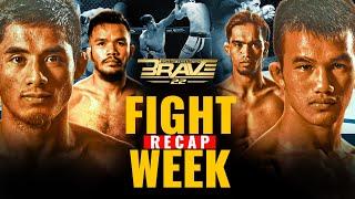 BRAVE CF 22 | FIGHT WEEK RECAP | Pasay, Philippines | FULL MMA EVENT RELIVE!