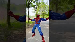 Spider-Man Punch #2| Spiderman transforms into Super Spider-Man and fights Bad Guy #short #spiderman