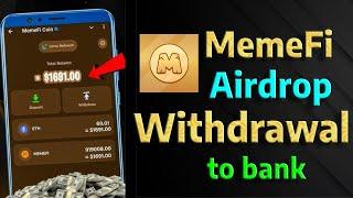 MemeFi Withdrawal (How To Withdraw MemeFi Coin Wallet to Bank OKX Bybit Telegram)