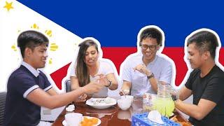 Americans Try Filipino Street Food | Balut and Kwek Kwek