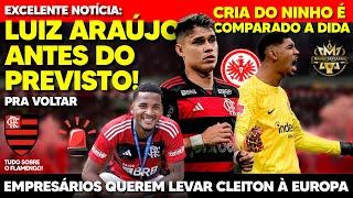 JÁ FOI: CRIA DO FLAMENGO VIRA TITULAR NA EUROPA E É CHAMADO DE NOVO DIDA! LUIZ ARAÚJO VOLTANDO ANTES