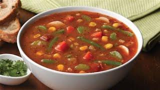 Mix Veg Soup- Homemade, Easy, Fat free