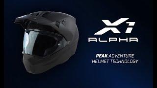 KLIM X1 Alpha Helmet: Peak Adventure Technology.