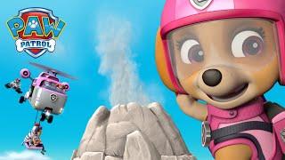 Skye kimenti a tigriseket egy vulkán torkából, és még sok más! - Mancs Őrjárat - PAW Patrol epizód