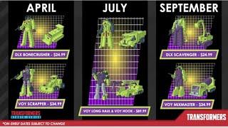 Transformers 10/27 Devastator Update, Pre-order Information.