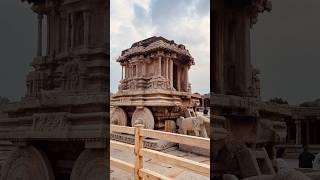 Stone chariot #hampi