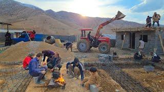 ️"Creating a Strong Foundation: Amir and Family Reinforce Their Dream Home!"