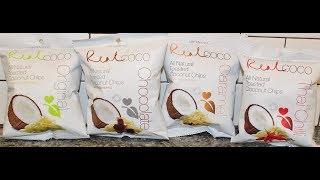 Real Coco Toasted Coconut Chips: Original, Chocolate, Caramel & Thai Chilli Review