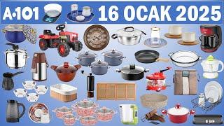 16 OCAK 2025 A101 AKTÜEL ÜRÜNLER KATALOĞU | ÇEYİZLİK ÜRÜNLER &  MUTFAK GEREÇLERİ BEKLENEN ÜRÜNLERİ