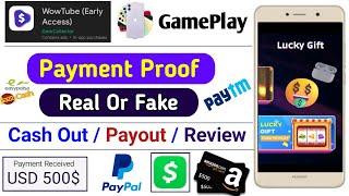 WowTube App Payment Proof - WowTube Gameplay - WowTube App Review - WowTube Real Or Fake - WowTube