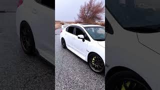 Rain photos Subaru WRX STI