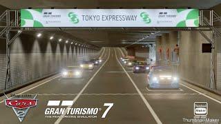 Cars 2 Tokyo Race | Gran Turismo 7 | Recreation | (Read Description)