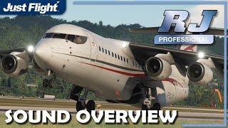 RJ Professional MSFS | Just Flight | Sound Overview