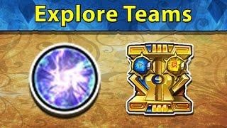 Gems of War: Quick Explore Traitstone+Soul Farming Teams