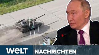 UKRAINE-KRIEG: Selenskyj schlägt Alarm! Russen holen zum Gegenschlag in Kursk aus! | WELT STREAM