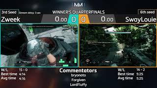 Mach 1 March - Zweek vs SwayLouie - Winner's Quarterfinals | Titanfall 2 Speedrun Tournament