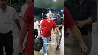 தல Ajith in Chennai  unseen video #shorts #ajith #ajithkumar #vidaamuyarchi