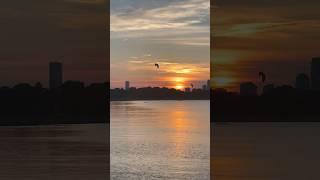 Castle Island #castleisland #boston #windsail #kitesurfing #castle #sunset #shorts #beach