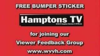 Hamptons TV Bumper Sticker