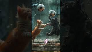 Adorable Cat and Kitten Compilation! #TinyPaws #cutenessoverload #viral #cat #kitten#cute #ai