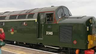 40145 arriving at Weymouth 10/06/23, pathfinder railtour