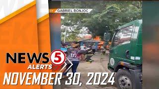 #News5 Alerts | November 30, 2024 | 10 AM