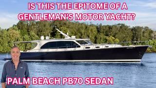 US$6 Million Palm Beach PB70 Sedan Boat Walkthrough