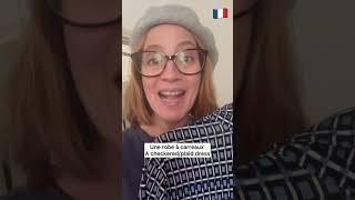 How to say a dress  in French  Speak better French now!