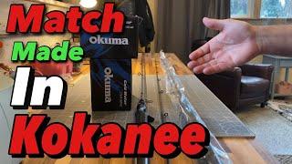 My NEW Favorite Kokanee FISHING Combo Rod and Reel (Rigging Info)